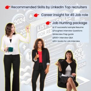 List of skills for resume 2024- 25 Job Role wise