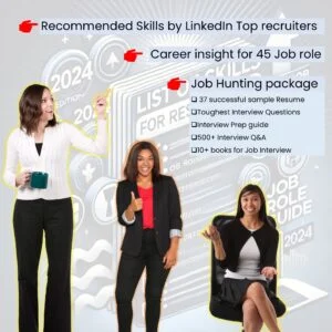 List of skills for resume 2024- 25 Job Role wise