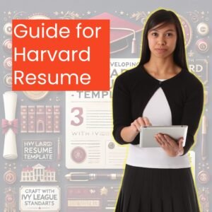 Harvard Resume Template 2024 Guide12